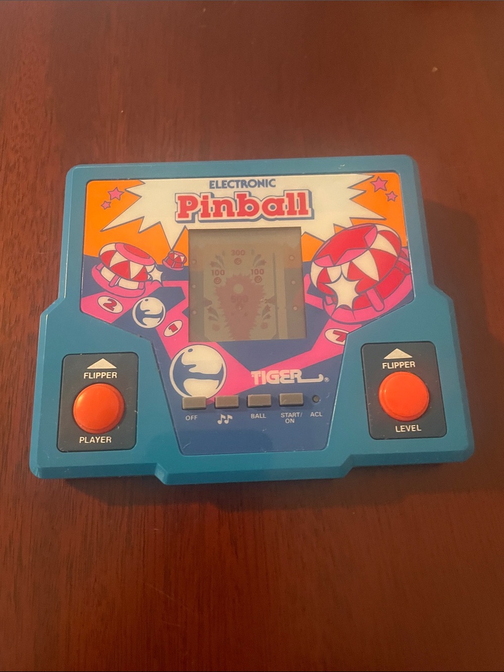 Vintage 1987 Tiger Electronic Pinball Handheld Video Game Works